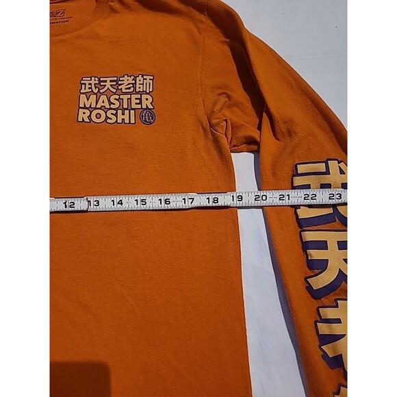 DRAGON BALL Z Master Roshi Long Sleeve T-Shirt Men Size Med DBZ ROSHI 90's Era - Picture 5 of 8